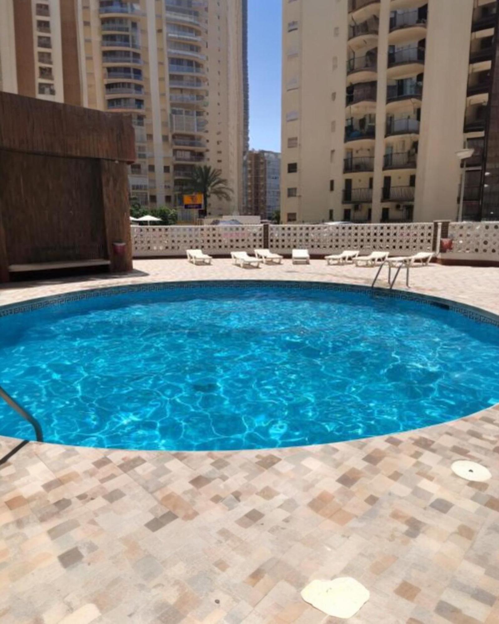 Ferienwohnung Milan Soria Luxury Coblanca XII Benidorm Exterior foto